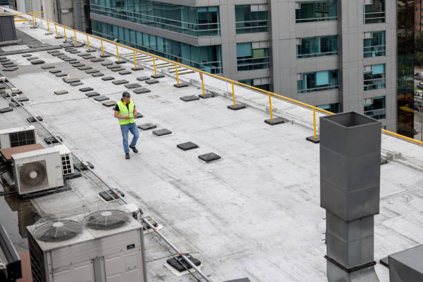 Best Flat Roofing  in Martinez, GA
